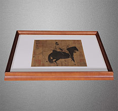 林州书画装裱配框服务案例